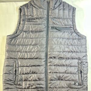 H&M Men's Gray Quilted Vest